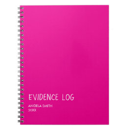 Cuaderno de Registro de Evidencias – Diario de Hum