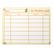 Cuaderno de Registro de Lectura para Niños | Rastr