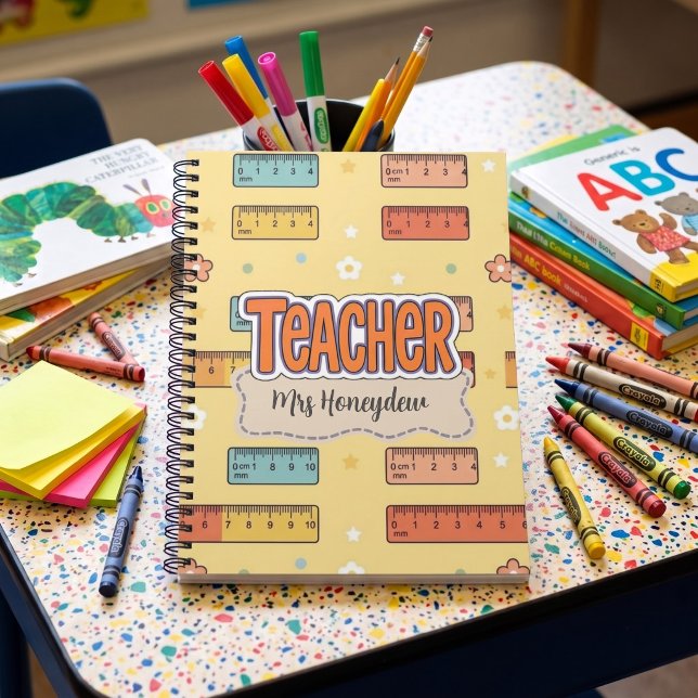 Cuaderno De Regla Amarilla Patrón De Escuela Para  (Subido por el creador)