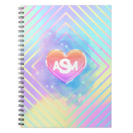 Cuaderno de Reglas Universitarias con Corazón Mági