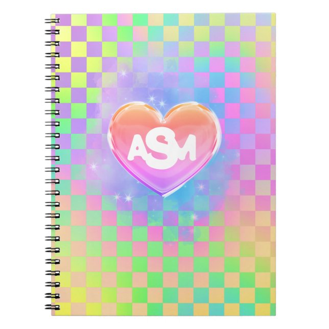 Cuaderno de Reglas Universitarias con Corazón Mági (Frente)