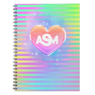 Cuaderno de Reglas Universitarias con Monograma Co