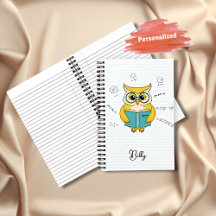 Cuaderno de Regreso a Clases – Búho y Fórmula Mate