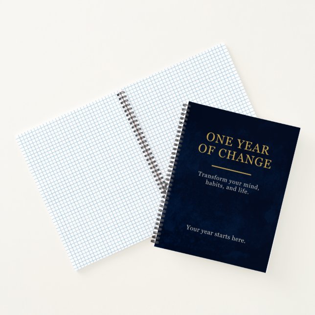Cuaderno de Reinicio Mental | Un Año de Cambio | M (Interior)