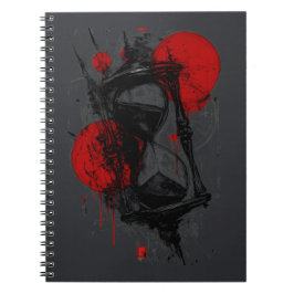 Cuaderno de reloj de arena Trash Polka
