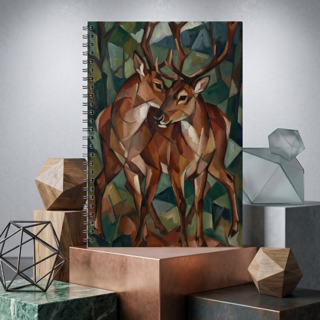 Cuaderno de renos de estilo cubista (Styled Shot)