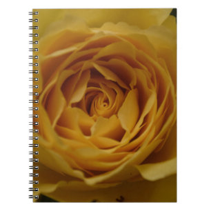 Cuaderno de rosa amarillo