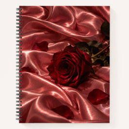 Cuaderno de Rosa Roja | Diario Romántico de Seda R