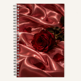 Cuaderno de Rosa Roja | Diario Romántico de Seda R