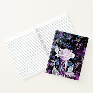 Cuaderno de Rosa y mariposas de invierno