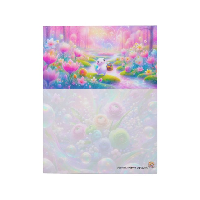 Cuaderno de salamandra con acuarela soñadora (Lado Izquierdo)