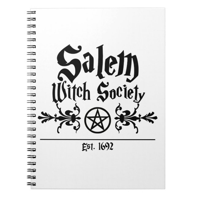 Cuaderno de Salem Witch Society (Frente)