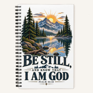 Cuaderno de Salmo 46:10 Estate quieto y conoce