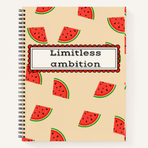 Cuaderno de sandía