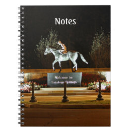 Cuaderno de Saratoga, estatua de caballo de bailar