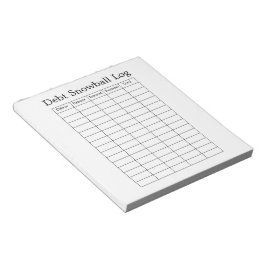 Cuaderno de seguimiento de bola de nieve de deuda