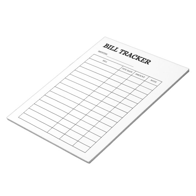 Cuaderno de seguimiento de pagos de facturas simpl (Lado Derecho)
