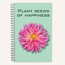Cuaderno de Semillas de Felicidad de la Planta de