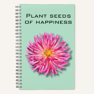 Cuaderno de Semillas de Felicidad de la Planta de