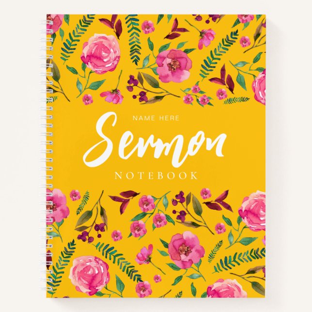 Cuaderno de sermones modernos (Anverso)
