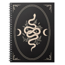 Cuaderno de serpiente celestial