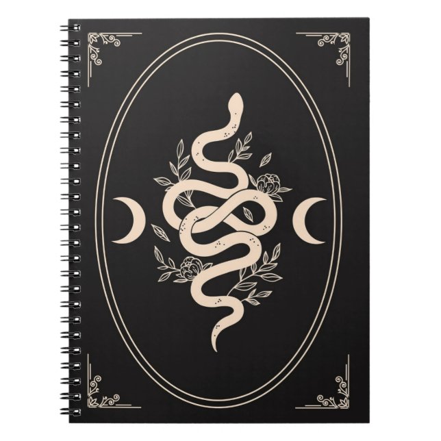 Cuaderno de serpiente celestial (Frente)