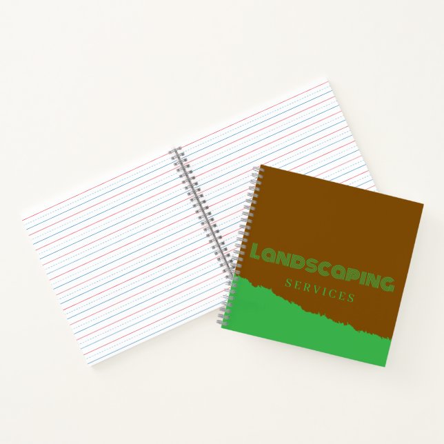 Cuaderno de servicios de jardinería (Interior)