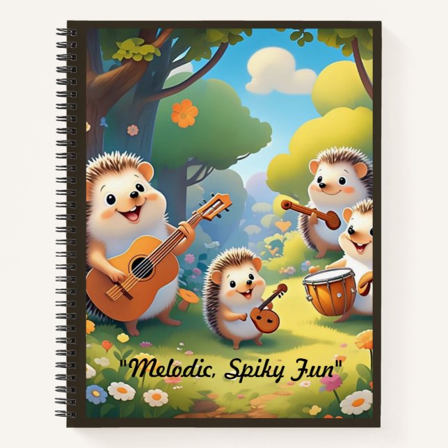 Cuaderno de "Sesión de Jam de Erizo" (Anverso)
