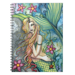 Cuaderno de sirena de agua dulce