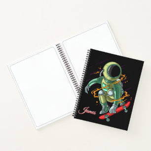 Cuaderno de skater con espacio de boceto personali