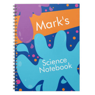 Cuaderno de Slime de Química de Laboratorio Cientí