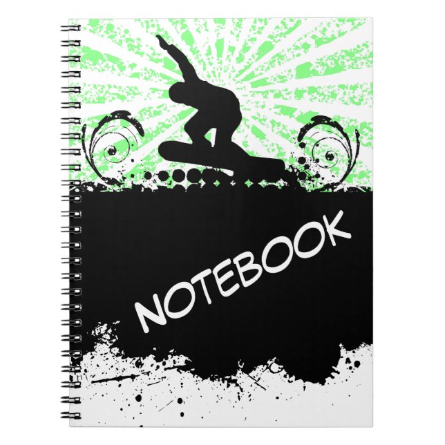 Cuaderno de Snowboard (Frente)