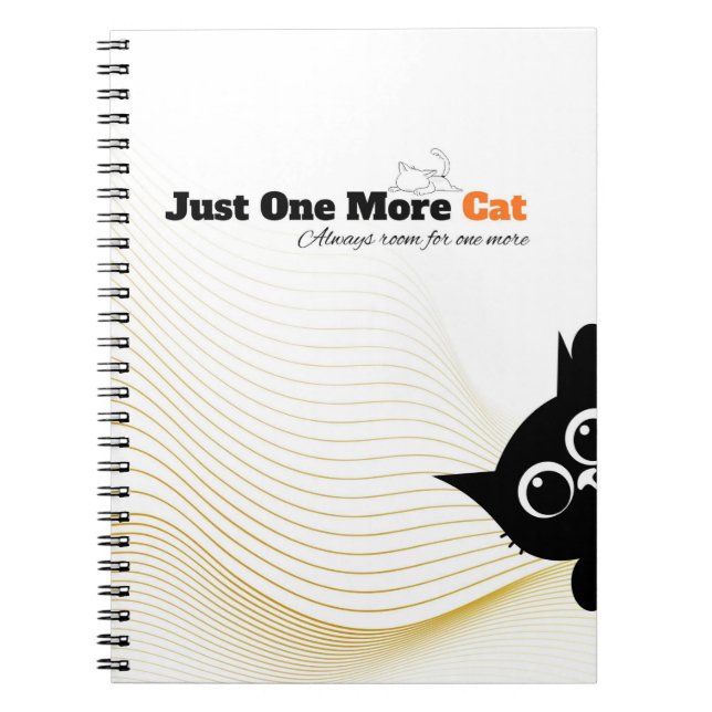 Cuaderno de Sólo Un Gato Más (Frente)