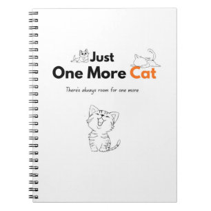 Cuaderno de Sólo Un Gato Más   Diario de Gatos