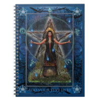 Cuaderno de Spellweaver (azul de encargo)