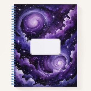 Cuaderno de sueños cósmicos: Galaxia púrpura