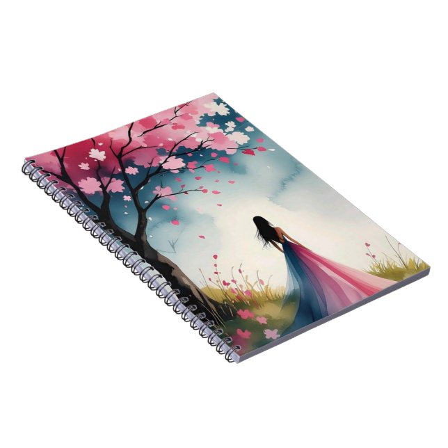 Cuaderno de sueños de flor de cerezo (Lado Derecho)