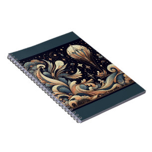 Cuaderno de Sueños de Globos de Whimsical