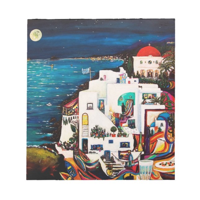 Cuaderno de Sueños de Isla Griega (Frente)