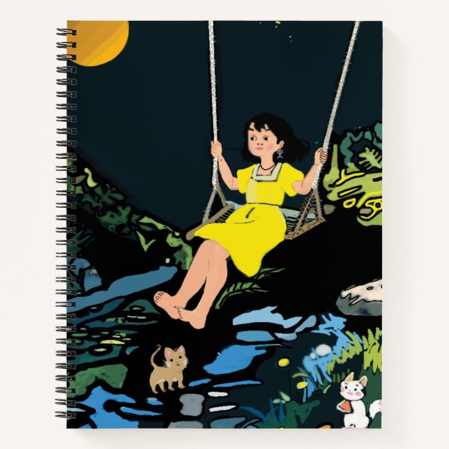 Cuaderno de Sueños del Swing bajo la Luz de la Lun (Anverso)