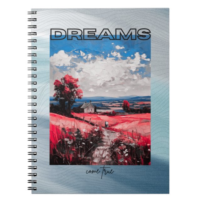 Cuaderno de sueños hechos realidad (Frente)