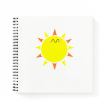 Cuaderno de Sun Spiral Happy