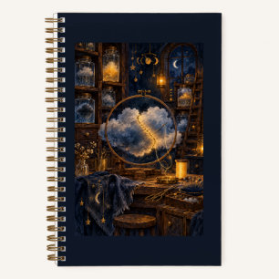 Cuaderno de taller de reparación de nubes de media