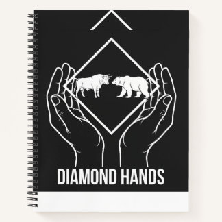 Cuaderno de tapa dura Diamond Hands