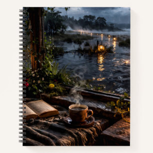 Cuaderno de tapa dura Rose Lantern Book Marsh