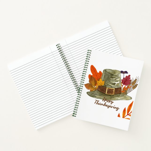Cuaderno de tapadura thankgiving (Interior)