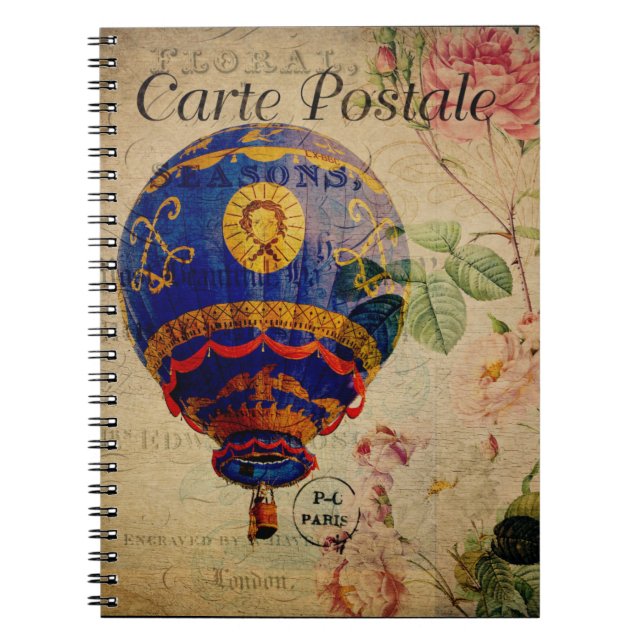 Cuaderno de Tarjeta Postal Francesa (Frente)