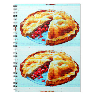 cuaderno de tartas de cereza gemela