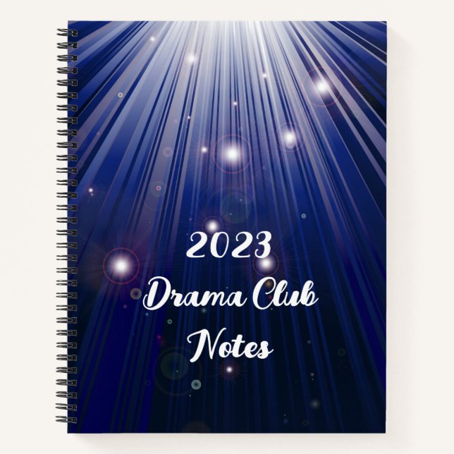 Cuaderno de teatro Drama Club (Anverso)
