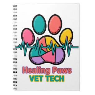 Cuaderno de Técnico Veterinario de Healing Paws